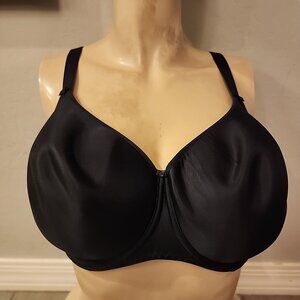 Fantasie Black Full Coverage Bra with Molded Cups and Underwire